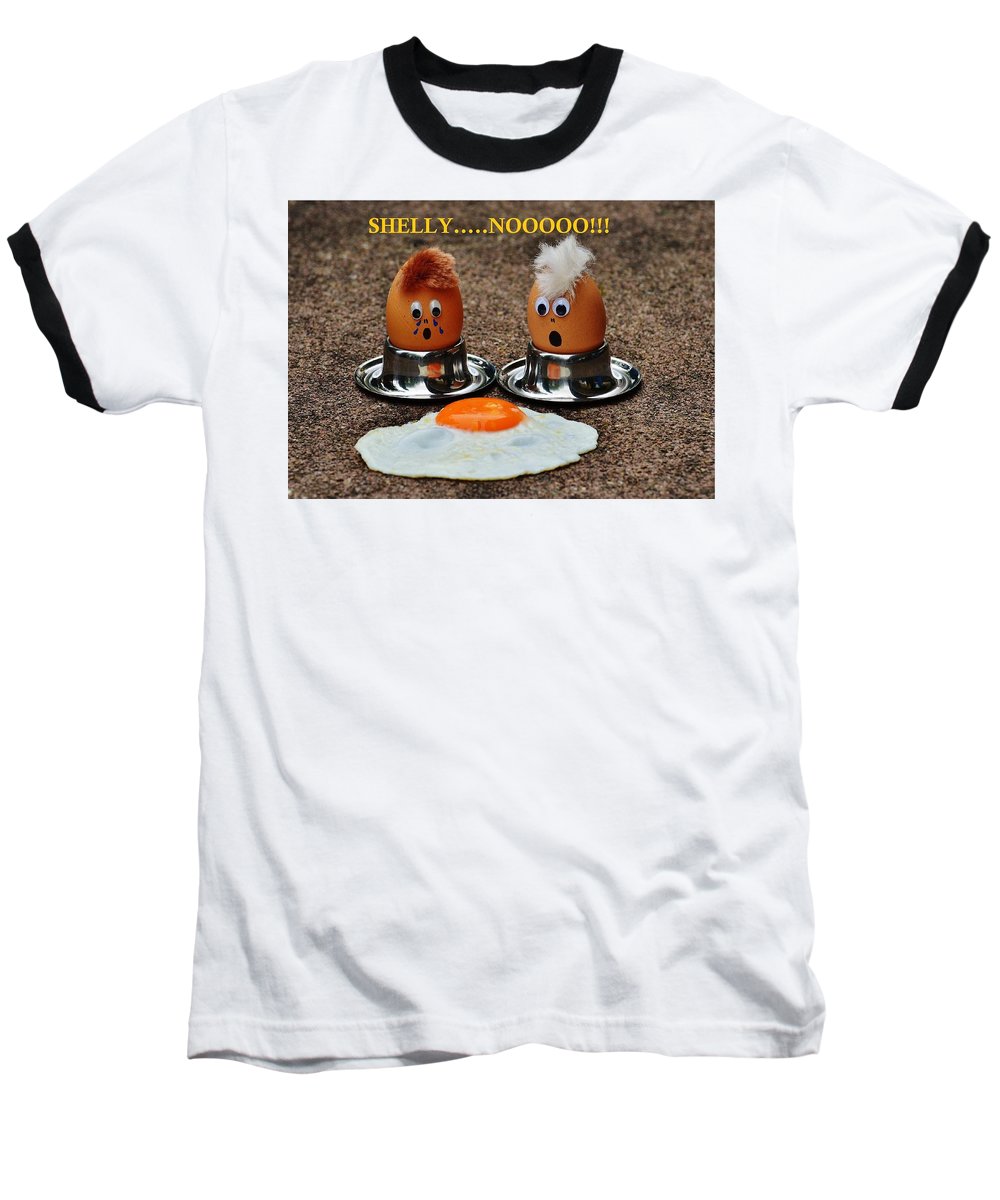 Broken Egg  - Baseball T-Shirt