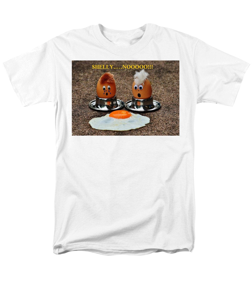 Broken Egg  - Men's T-Shirt  (Regular Fit)