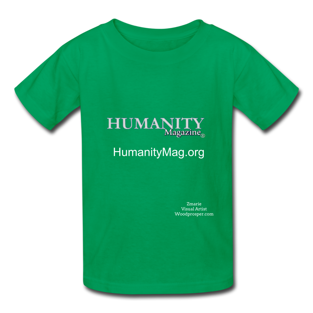 Humanity Magazine Kids' T-Shirt - kelly green