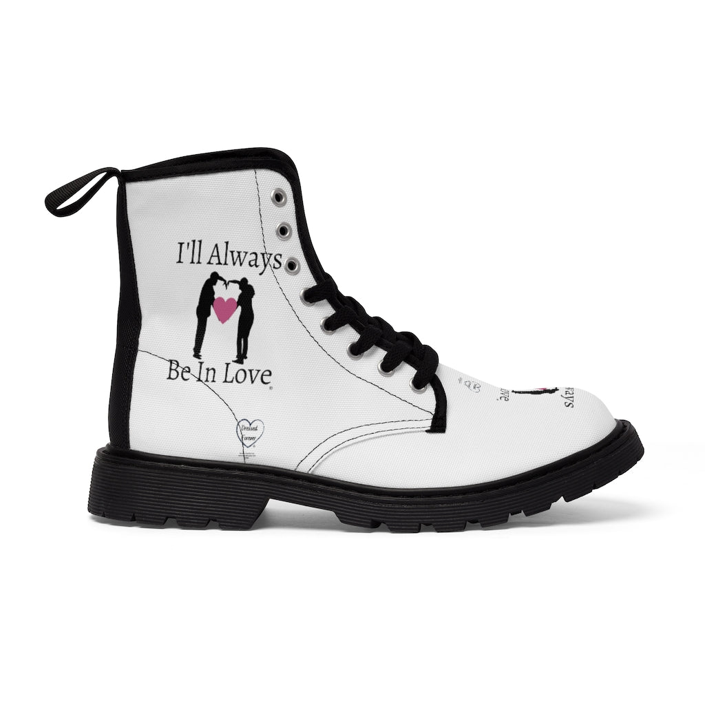 Dressed Forever Men's Canvas Boots
