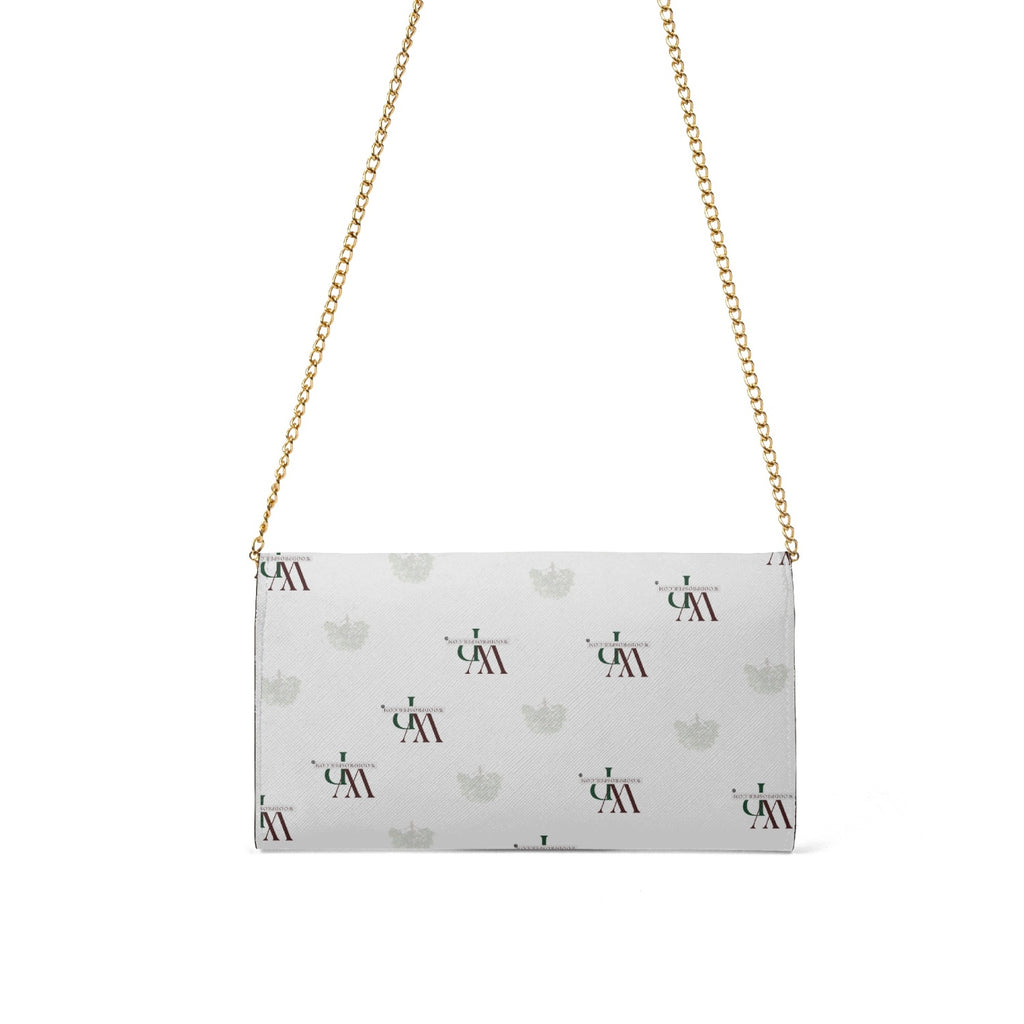 Wood Prosper Chain Type Flap Shoulder Bag