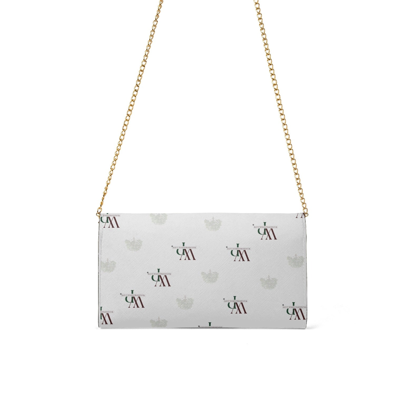 Wood Prosper Chain Type Flap Shoulder Bag