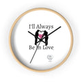Dressed Forever Wall clock