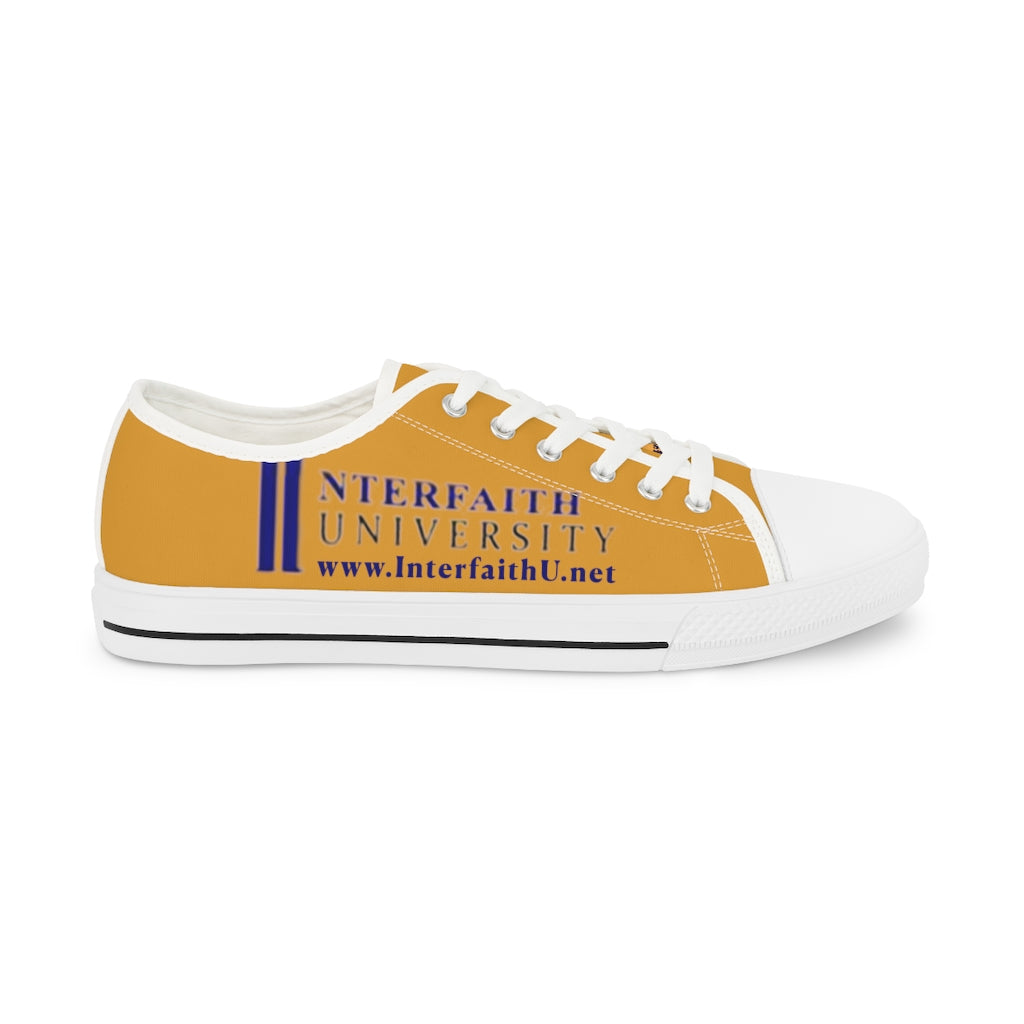 Interfaith University Men's Low Top Sneakers