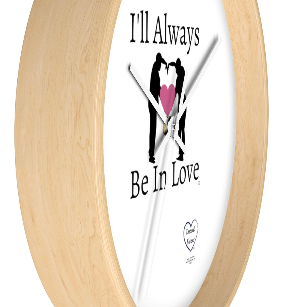 Dressed Forever Wall clock