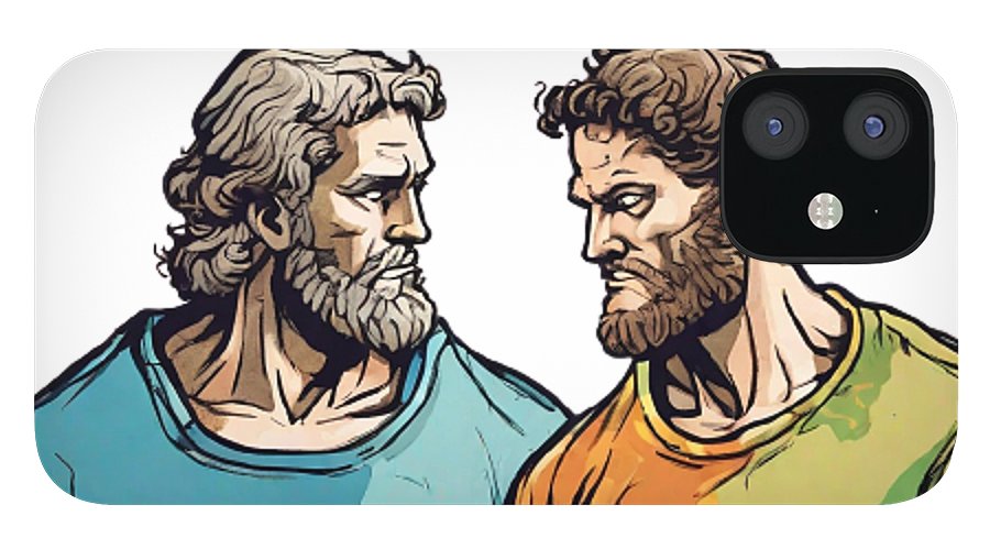 Cain and Abel - Phone Case