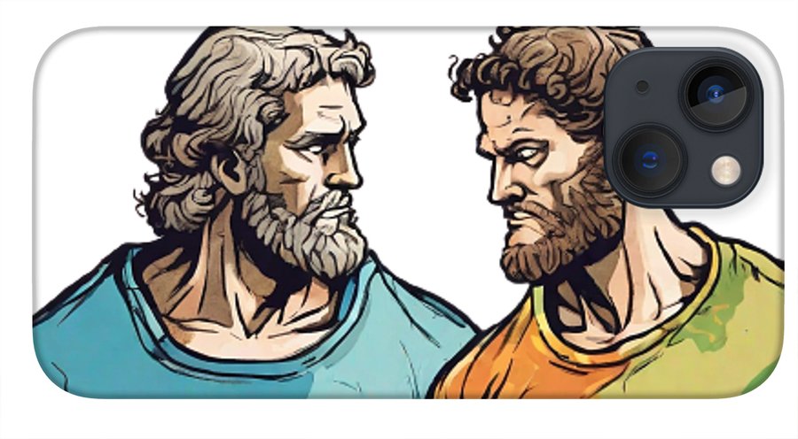 Cain and Abel - Phone Case