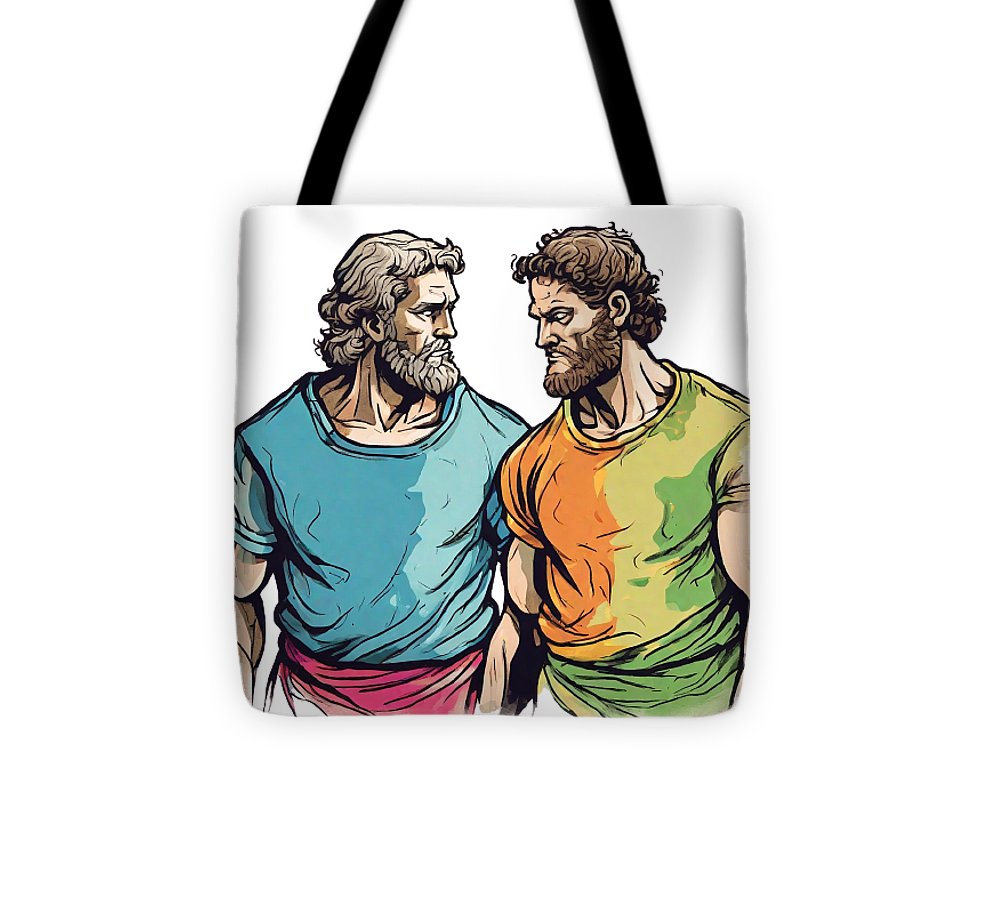 Cain and Abel - Tote Bag