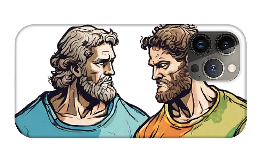 Cain and Abel - Phone Case