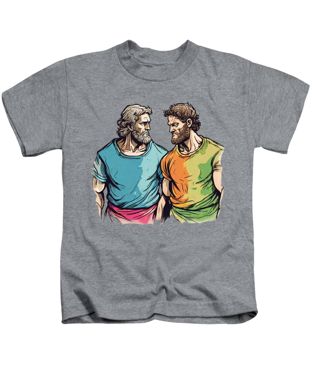 Cain and Abel - Kids T-Shirt