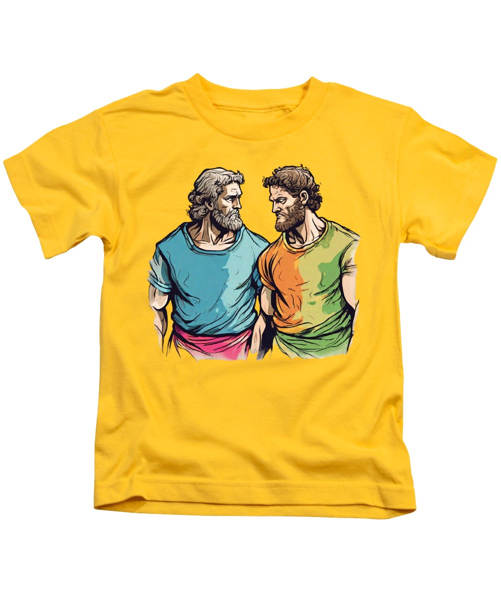 Cain and Abel - Kids T-Shirt