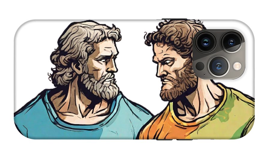 Cain and Abel - Phone Case