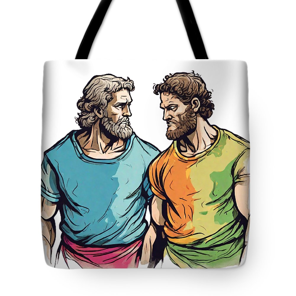 Cain and Abel - Tote Bag