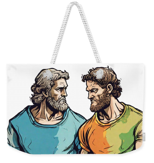 Cain and Abel - Weekender Tote Bag