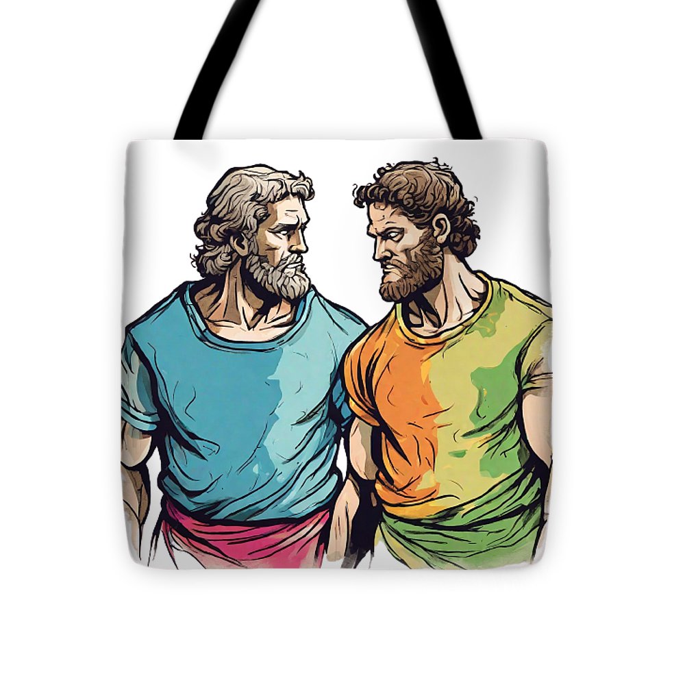 Cain and Abel - Tote Bag