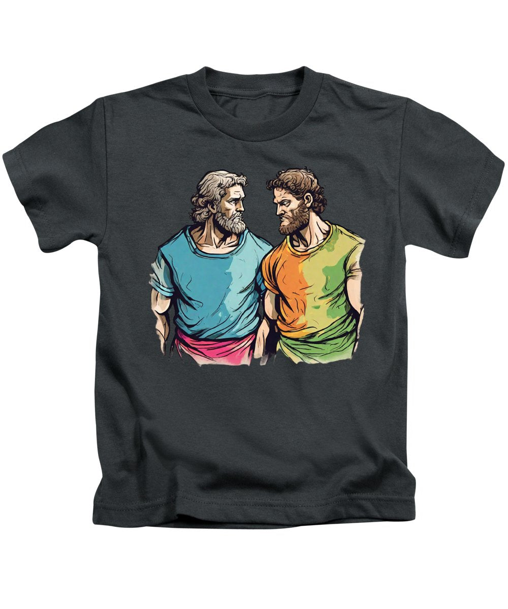 Cain and Abel - Kids T-Shirt