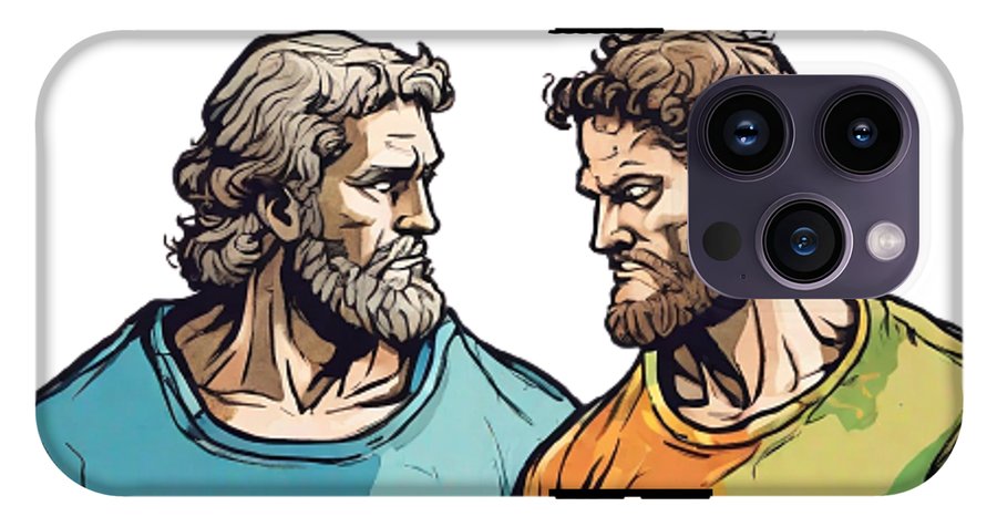 Cain and Abel - Phone Case
