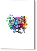 Cartoon Squad - Canvas Print