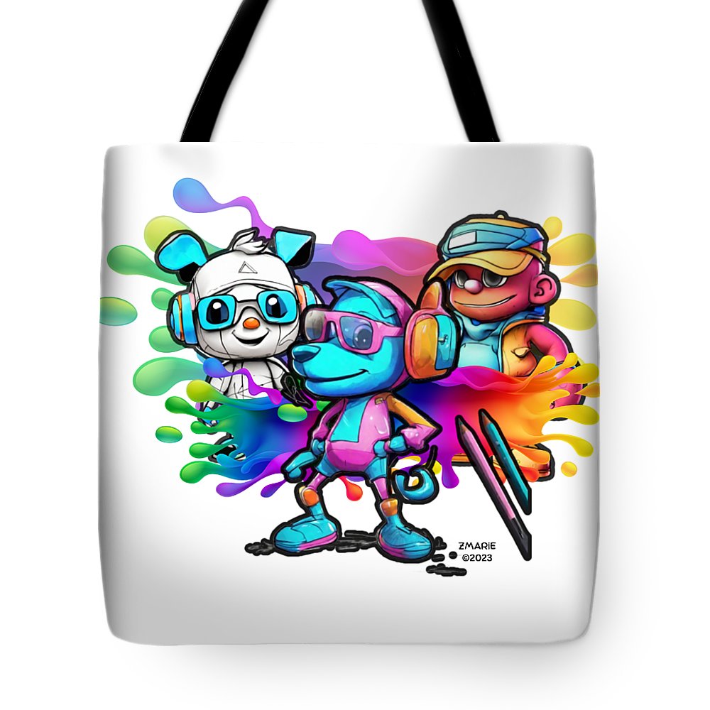 Cartoon Squad - Tote Bag