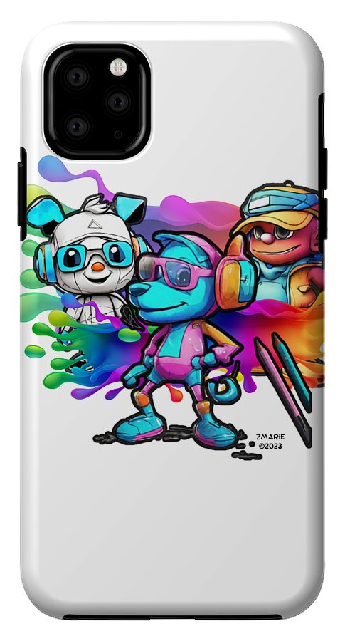 Cartoon Squad - Phone Case