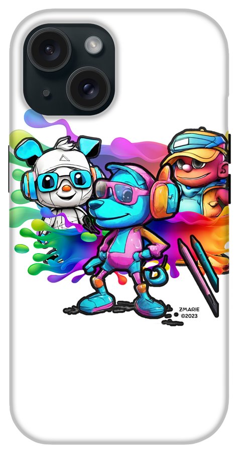 Cartoon Squad - Phone Case