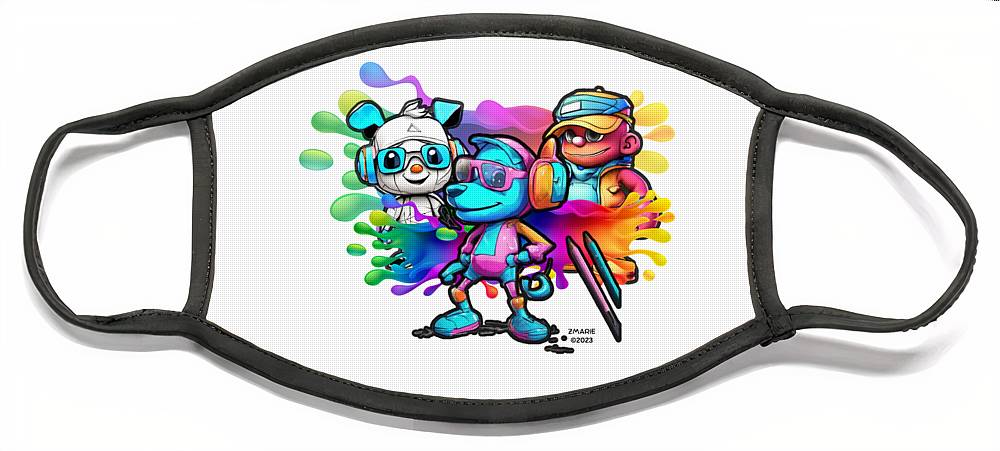 Cartoon Squad - Face Mask
