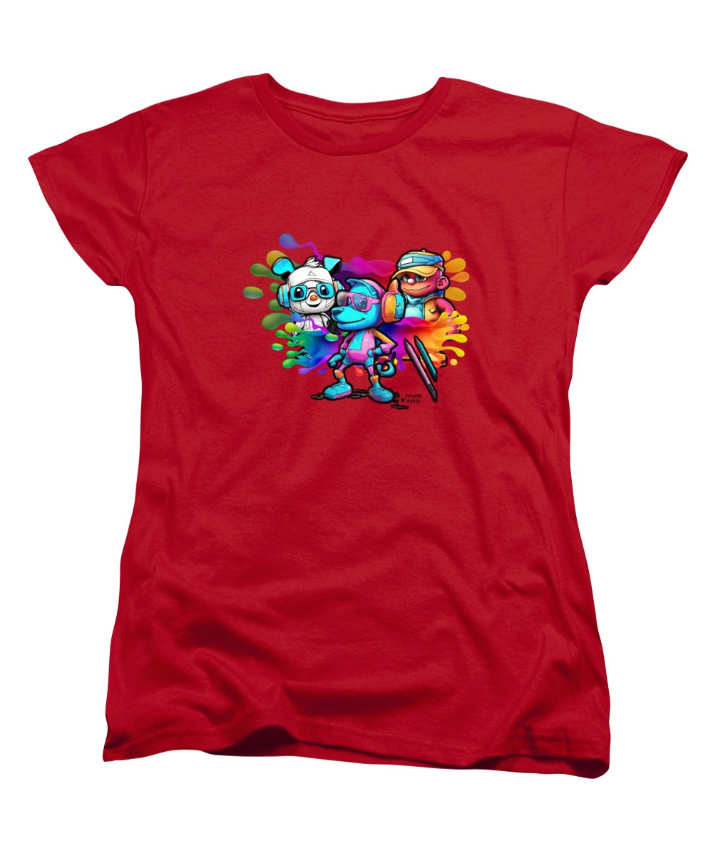 Cartoon Squad - Women's T-Shirt (Standard Fit)
