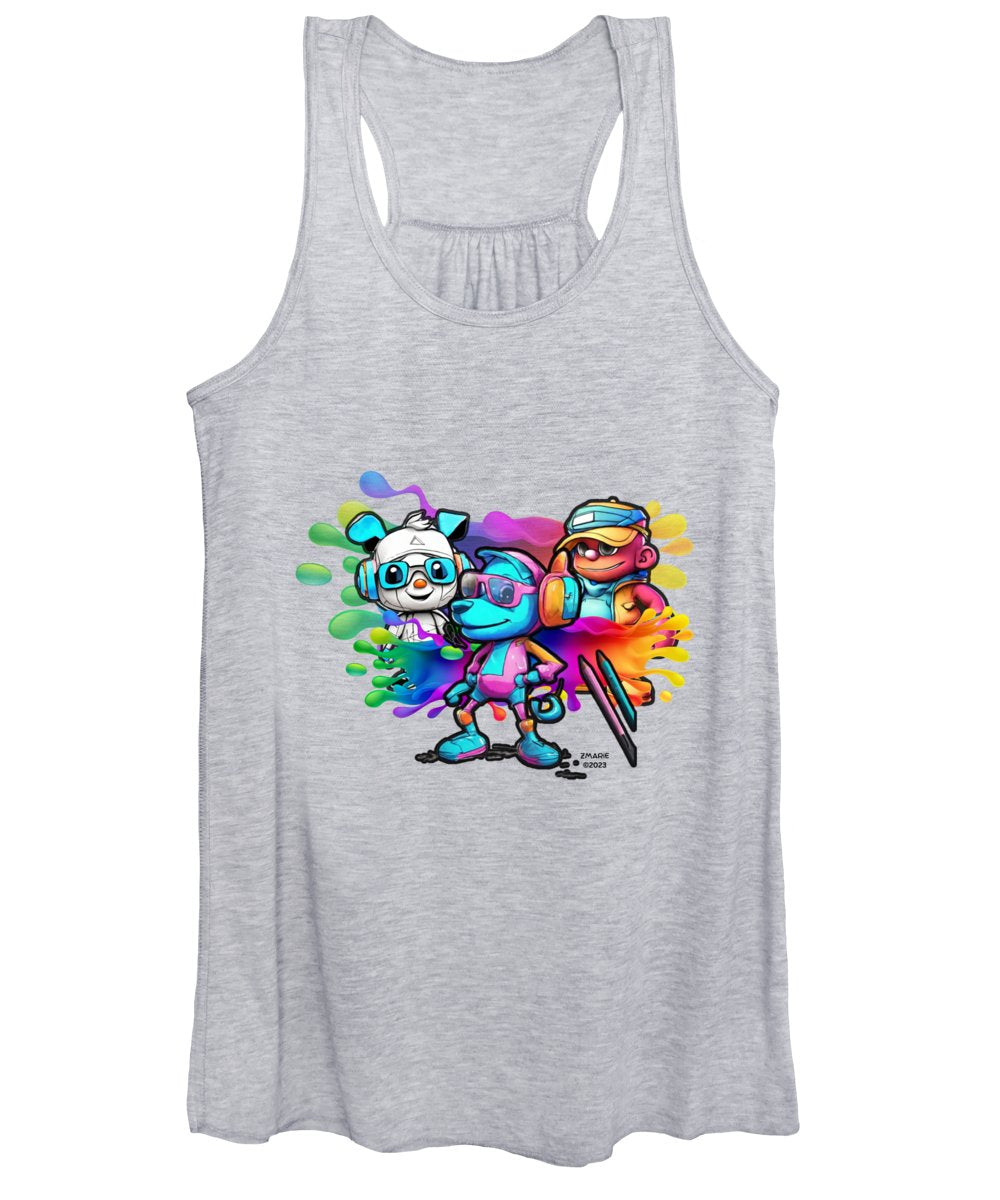 Cartoon Squad - Women's Tank Top