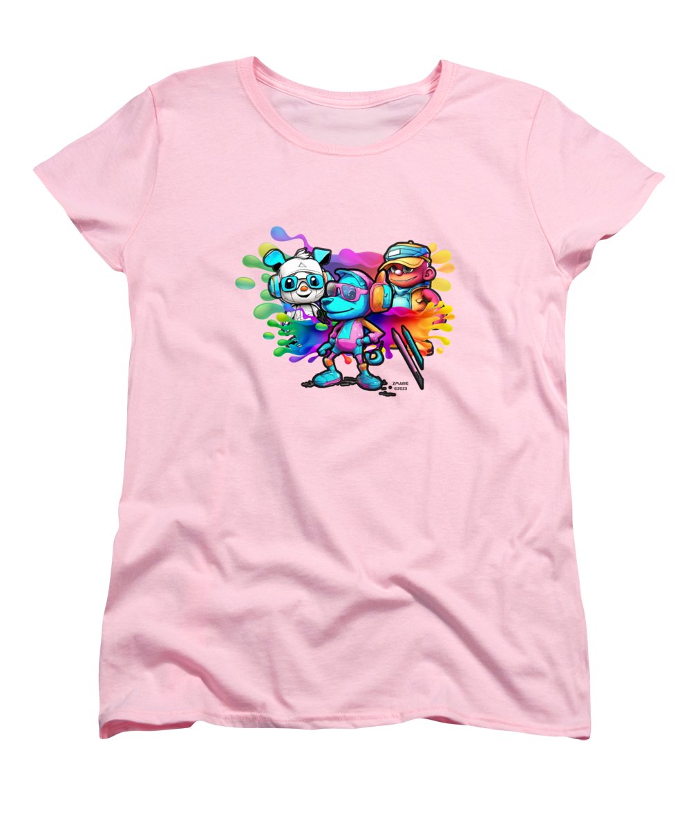 Cartoon Squad - Women's T-Shirt (Standard Fit)