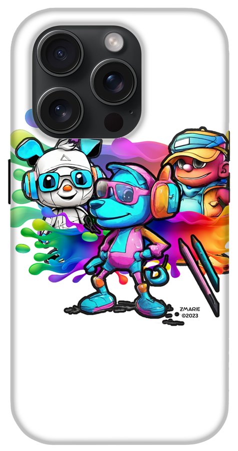 Cartoon Squad - Phone Case