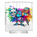 Cartoon Squad - Shower Curtain