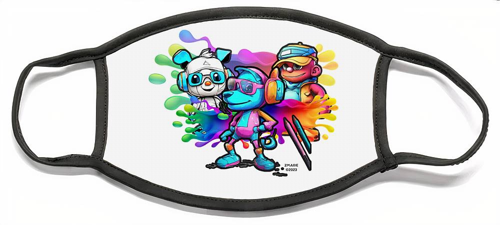 Cartoon Squad - Face Mask