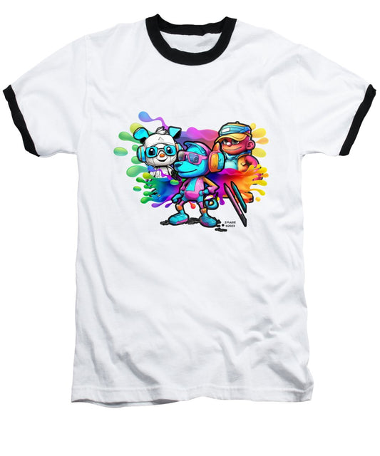 Cartoon Squad - Baseball T-Shirt