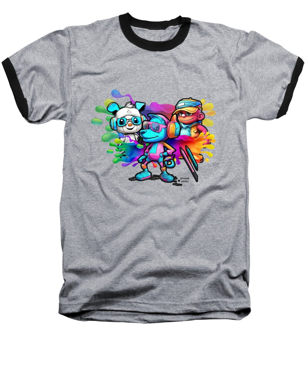 Cartoon Squad - Baseball T-Shirt