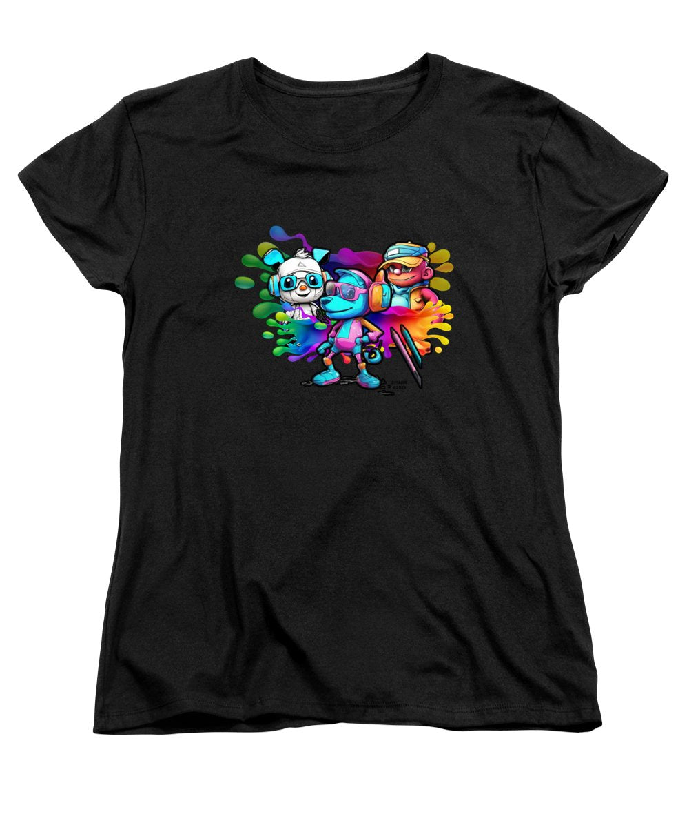 Cartoon Squad - Women's T-Shirt (Standard Fit)