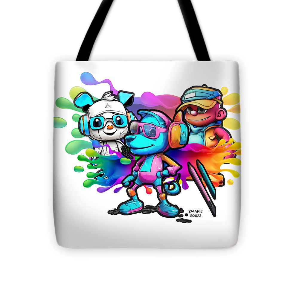 Cartoon Squad - Tote Bag