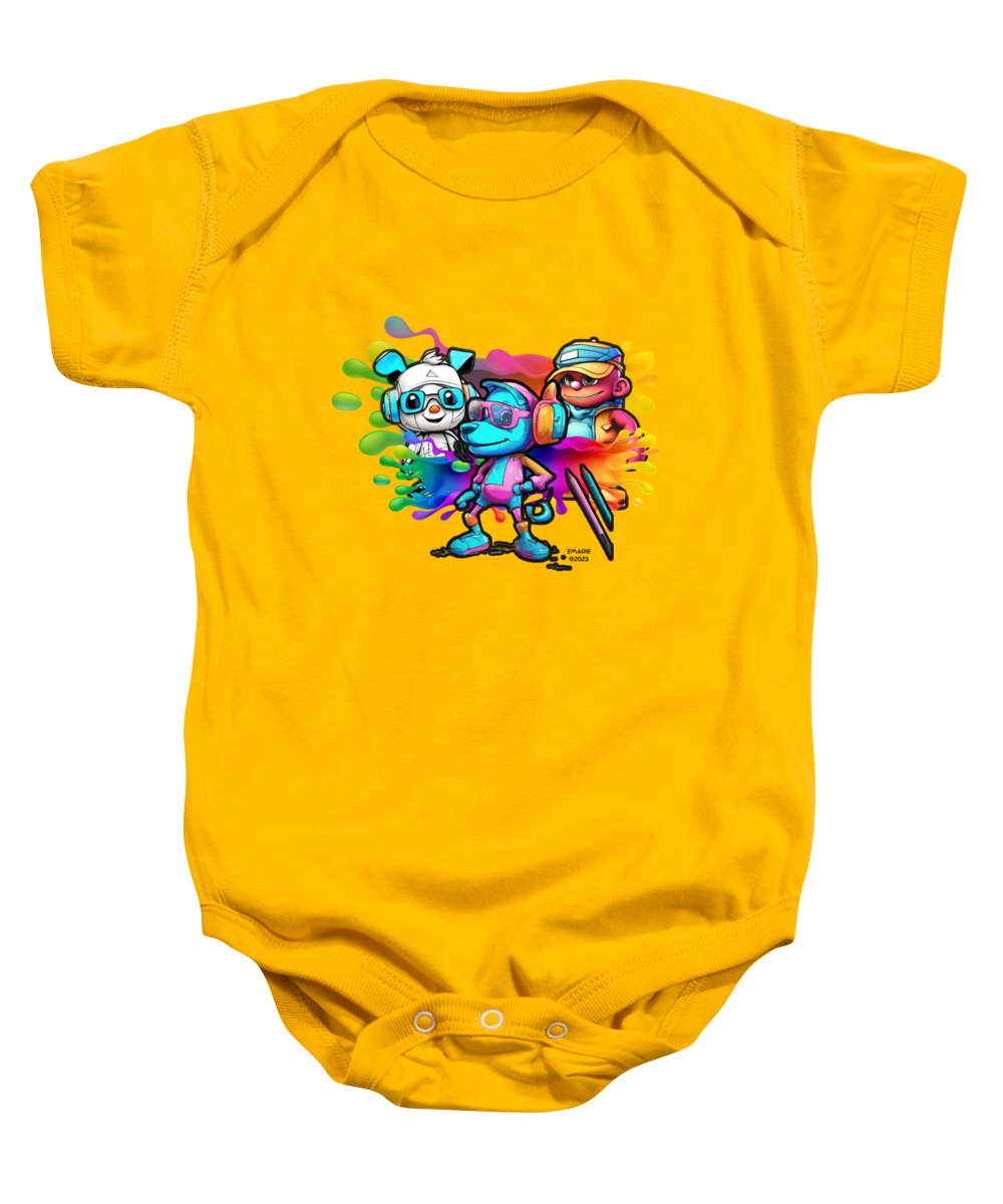 Cartoon Squad - Baby Onesie