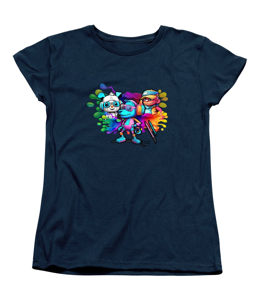 Cartoon Squad - Women's T-Shirt (Standard Fit)