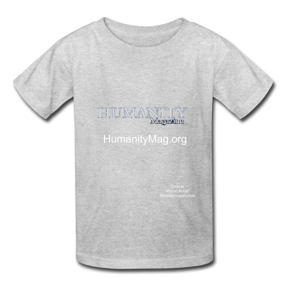 Humanity Magazine Kids' T-Shirt - heather gray