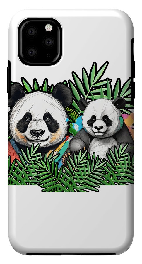 Colorful Panda - Phone Case