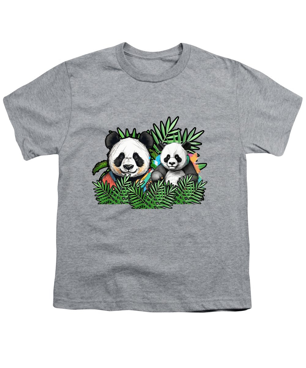 Colorful Panda - Youth T-Shirt