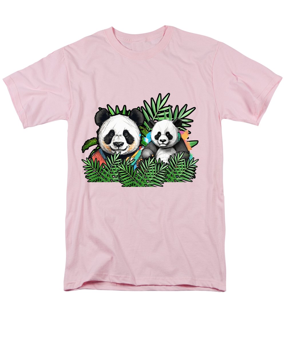 Colorful Panda - Men's T-Shirt  (Regular Fit)