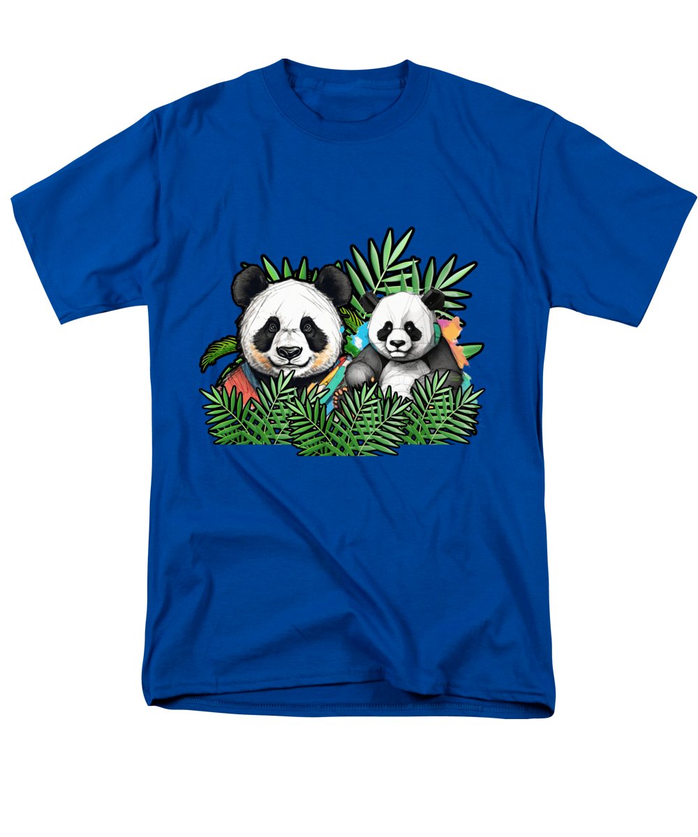 Colorful Panda - Men's T-Shirt  (Regular Fit)