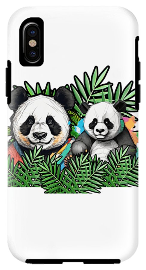 Colorful Panda - Phone Case