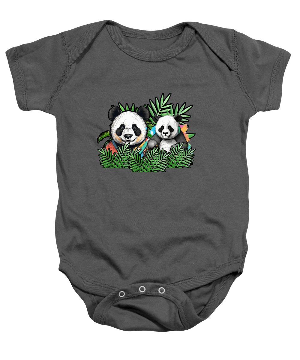 Colorful Panda - Baby Onesie