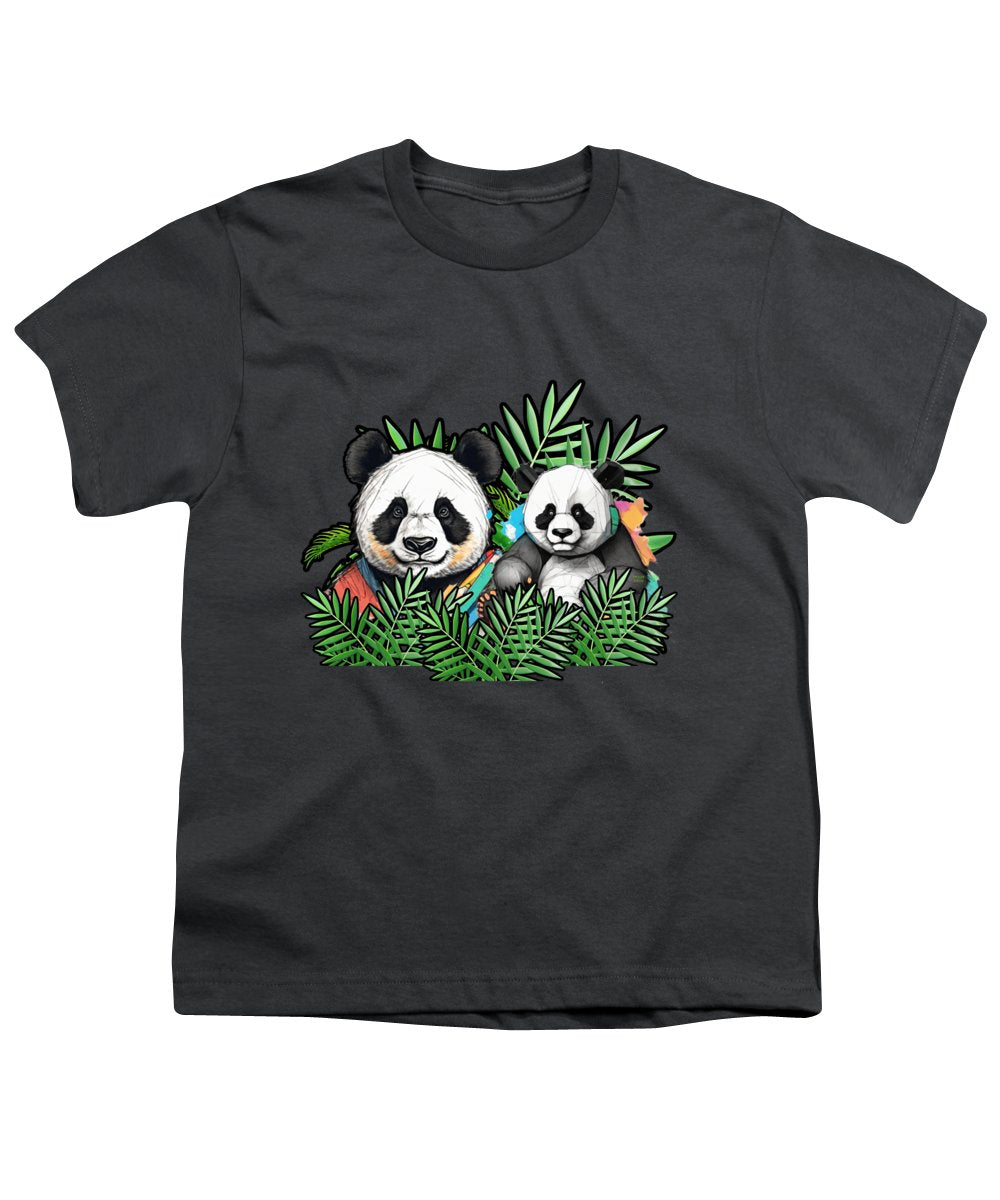 Colorful Panda - Youth T-Shirt