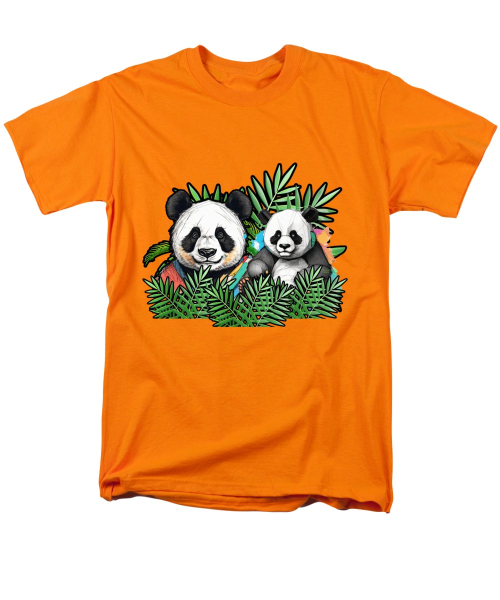 Colorful Panda - Men's T-Shirt  (Regular Fit)