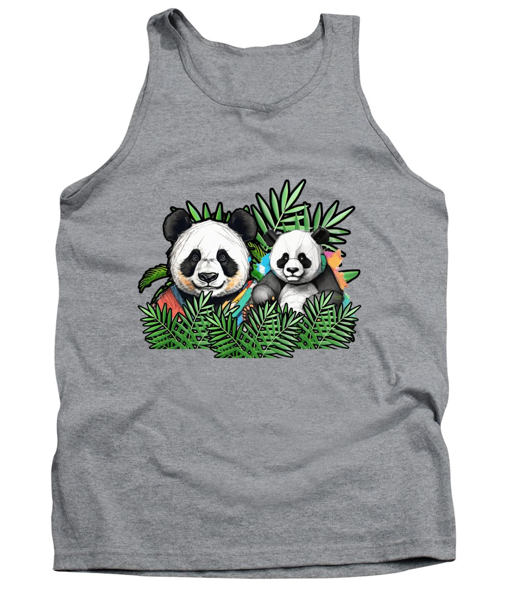 Colorful Panda - Tank Top