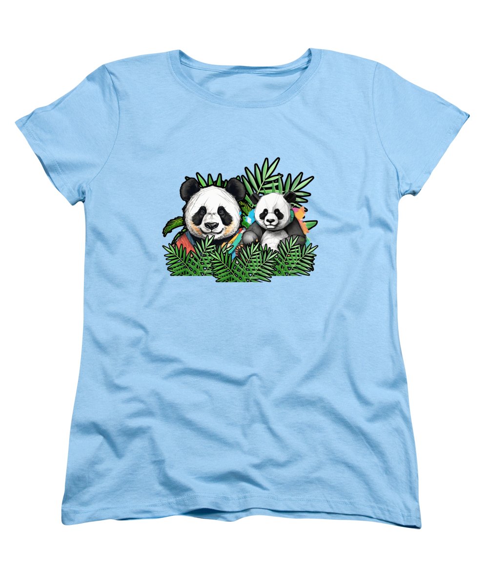 Colorful Panda - Women's T-Shirt (Standard Fit)