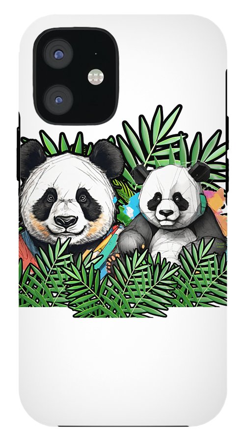 Colorful Panda - Phone Case